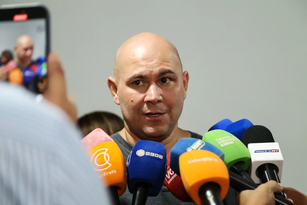 Abilio rebate crítica sobre tinta viária em Cuiabá MT