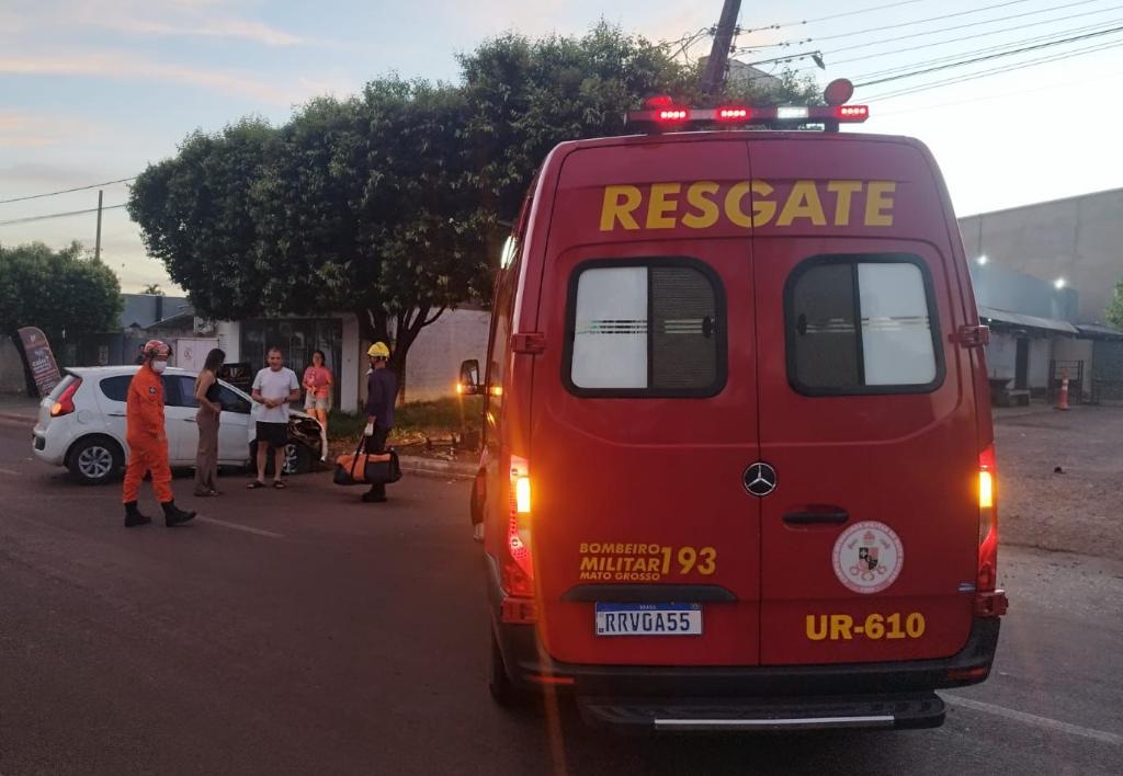 Acidente em Água Boa mobiliza Bombeiros