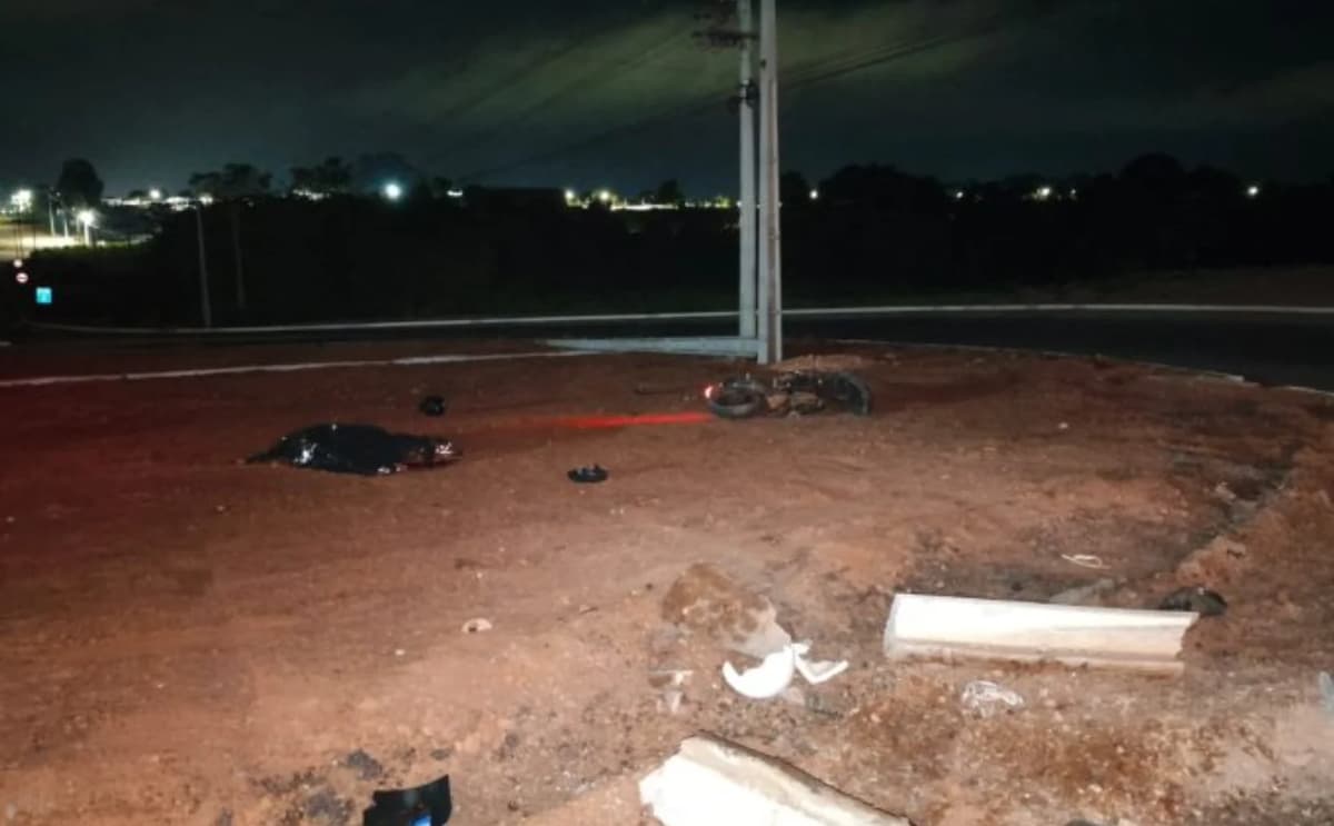 Acidente em Alta Floresta deixa dois mortos após queda de moto em rodovia