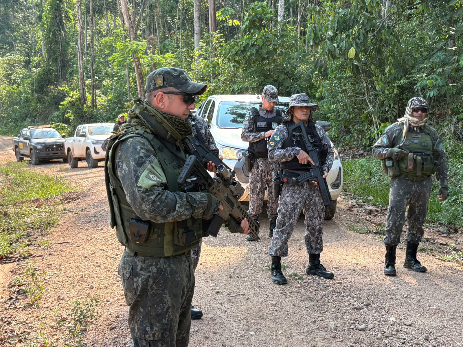 Armas são apreendidas em Aripuanã durante operação ambiental