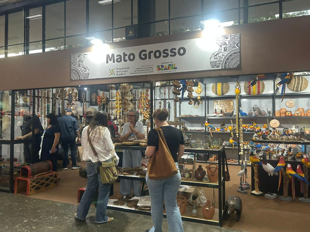 Artesanato indígena de MT movimenta R$ 68 mil em SP
