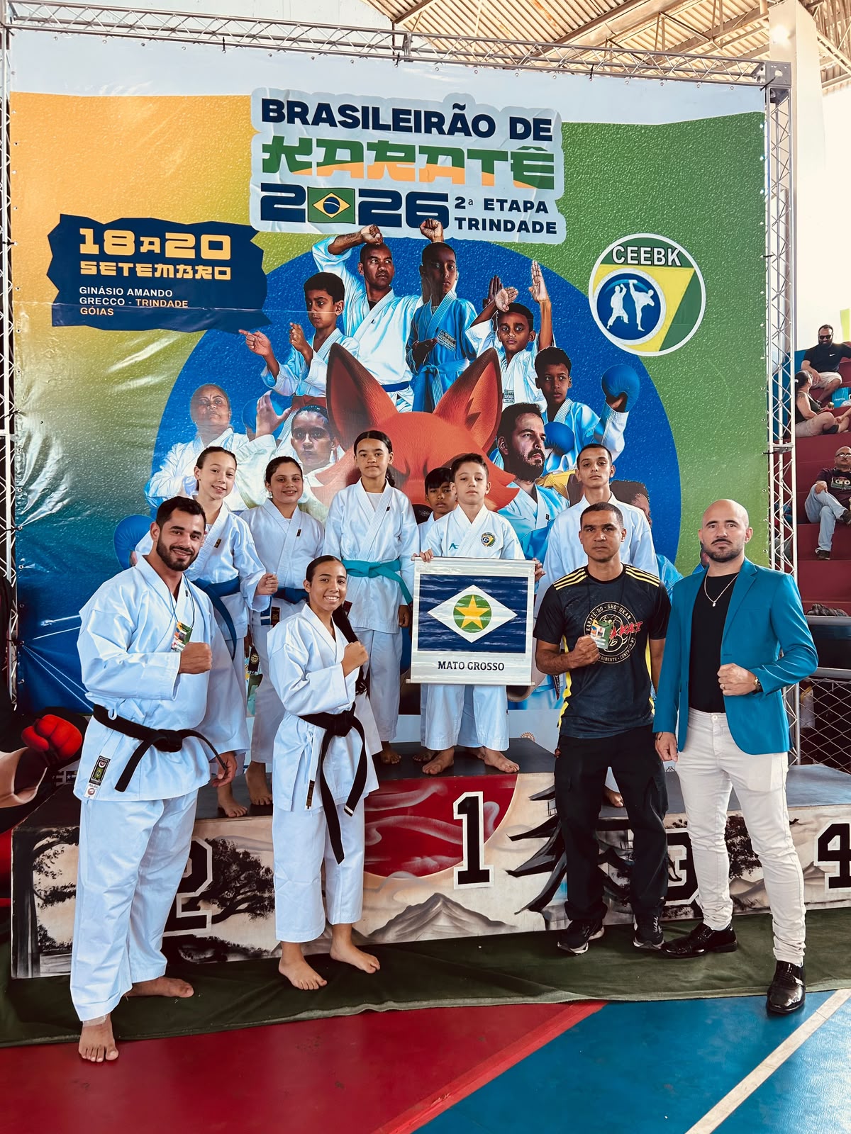 Atletas de Água Boa conquistam medalhas no Brasileirão de Karatê MT