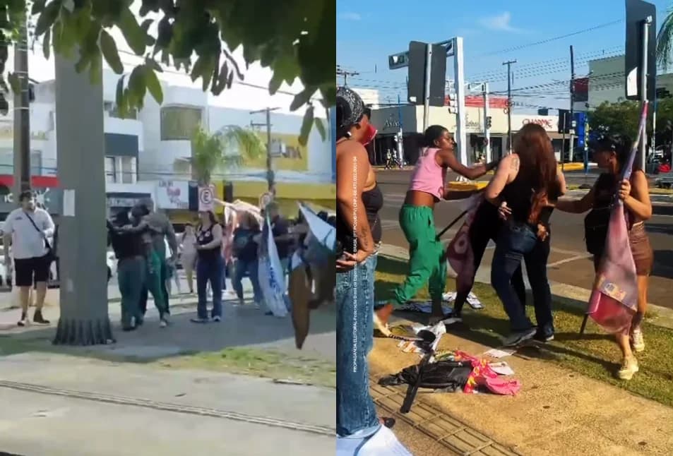 Briga em ato político mobiliza cabos eleitorais em Sinop, MT