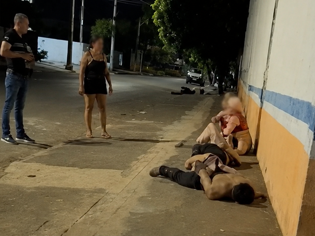 Briga generalizada mobiliza polícia e resulta em quatro prisões em Sorriso
