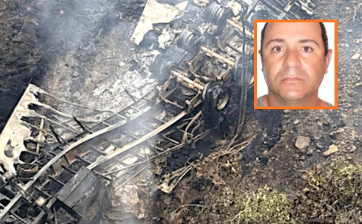 Caminhoneiro preso em chamas é retirado após três dias em MT