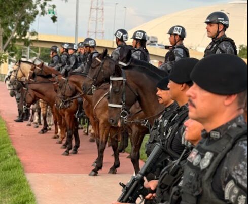 Cavalaria da PM deflagra Operação Centauro em Cuiabá e prende foragido