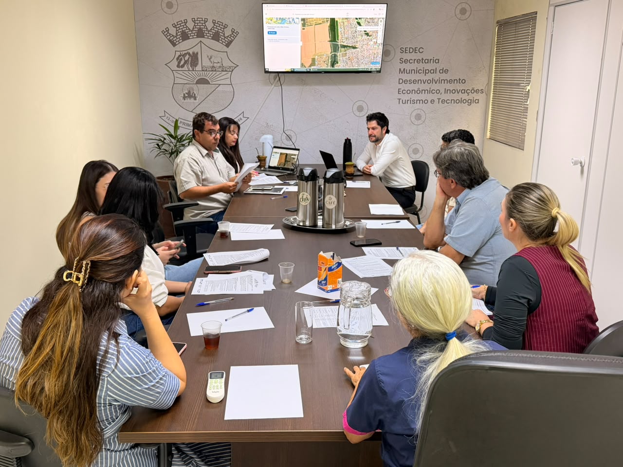 CODEPRIM discute zoneamento e expansão em Primavera do Leste