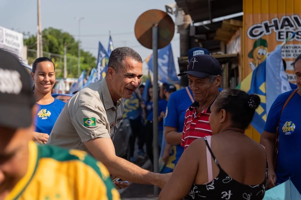 Coronel Assis busca reeleição em caminhada no Cristo Rei em MT