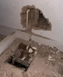 Criminosos arrombam parede de banco para tentar furtar cofre em MT