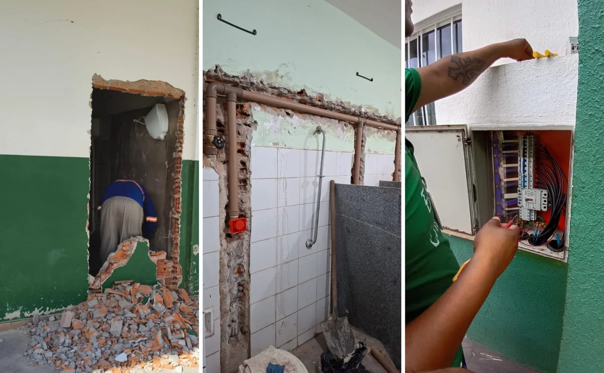 Cuiabá acelera reformas em 30 escolas municipais nas férias em MT