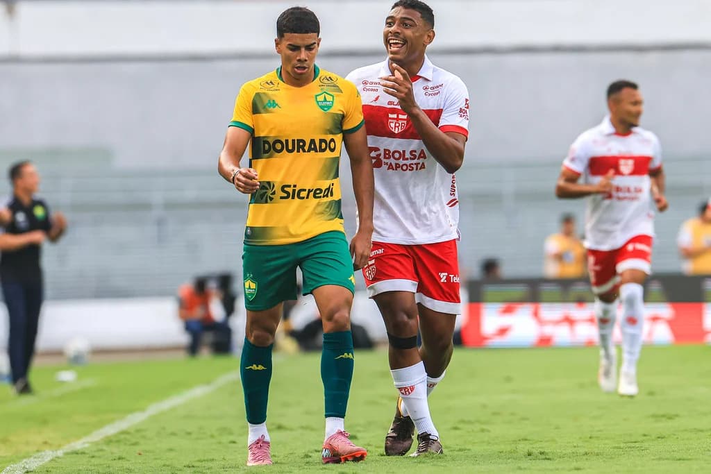 Cuiabá sofre goleada do CRB e se complica na Série B em MT