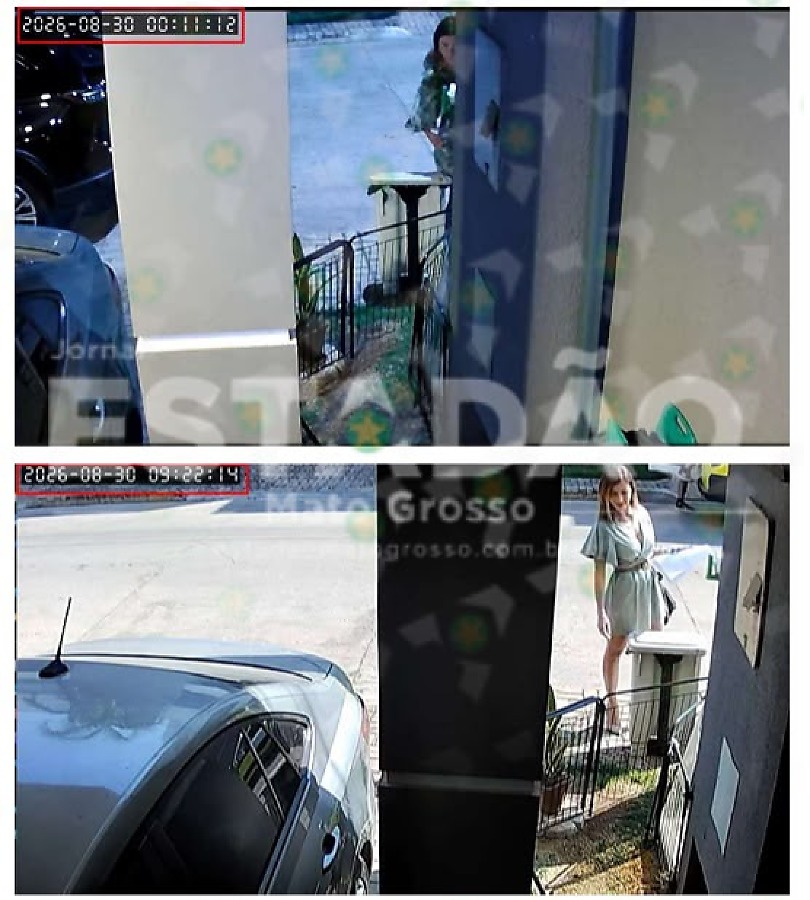 Delegada é flagrada vigiando casa de advogada em Cuiabá