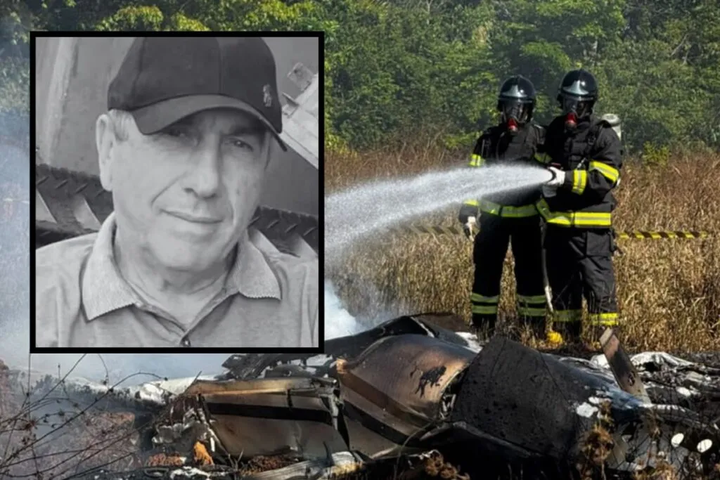 Dono de avião é identificado após queda fatal em Água Boa MT