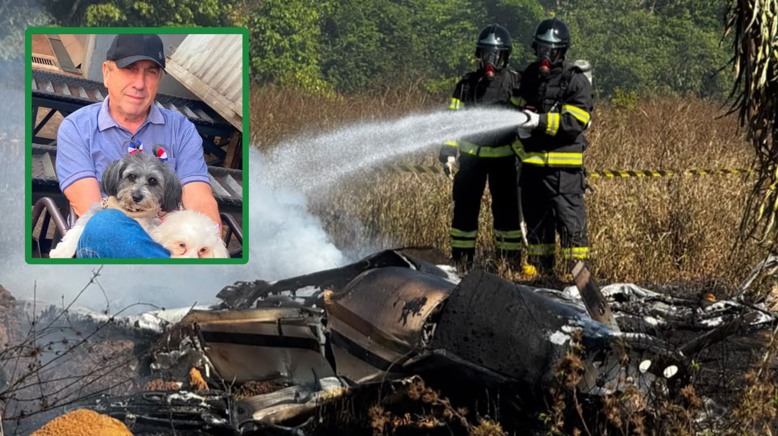 Dono de avião que caiu em MT é identificado pela polícia
