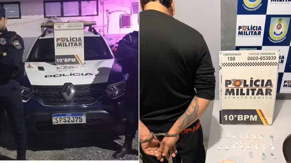 Dono de trailer é preso em Cuiabá com cocaína