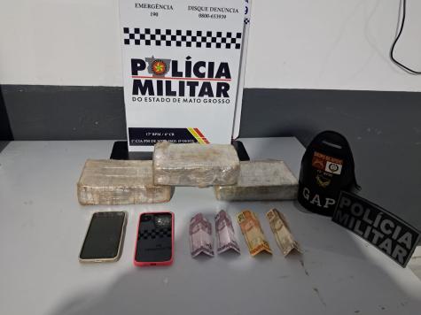 Dupla é presa com maconha em rodoviária de Mirassol d’Oeste MT