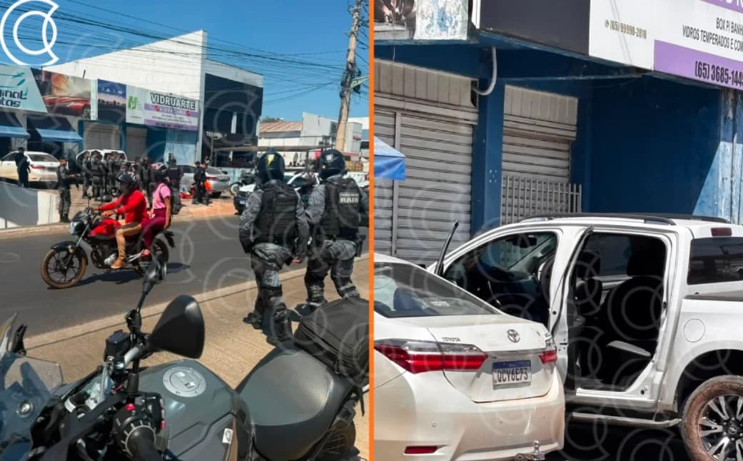 Empresário é baleado em tentativa de sequestro em Várzea Grande