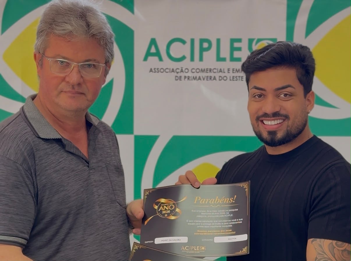 Entrega de certificados do Melhores do Ano começa em Primavera do Leste MT