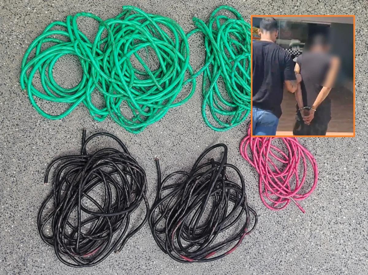 Foragido por homicídio é preso ao furtar cabos em Várzea Grande