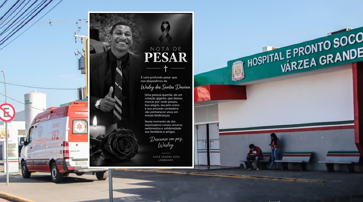 Homem encontrado em mata em Várzea Grande morre no PS