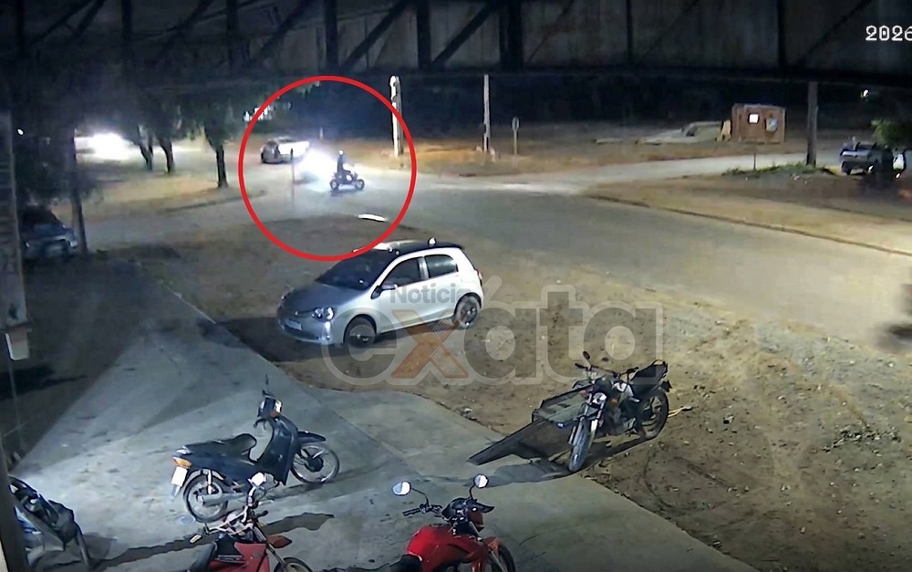 Homem fica ferido em colisão de motos no Setor B em Alta Floresta