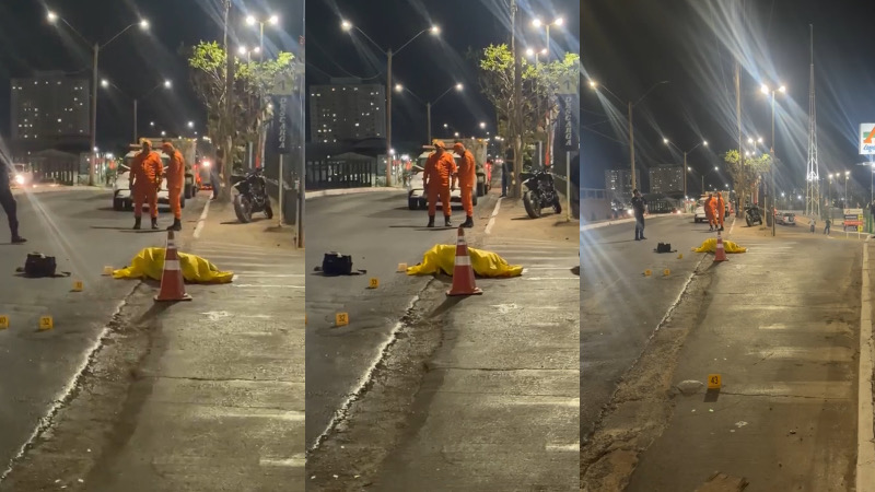 Idoso morre atropelado por moto em avenida de MT