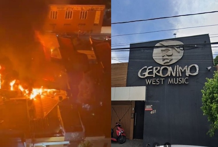 Incêndio atinge casa noturna em Cuiabá