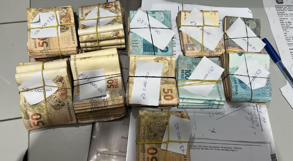 Líder de facção é preso com R$ 48 mil em Rondonópolis