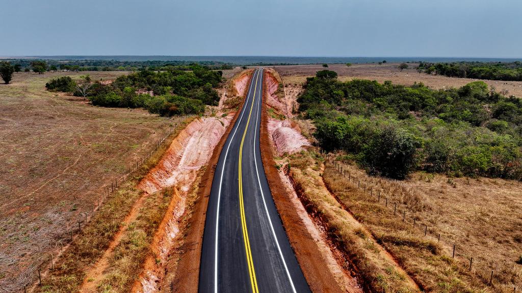 Mato Grosso avança com novas rodovias asfaltadas