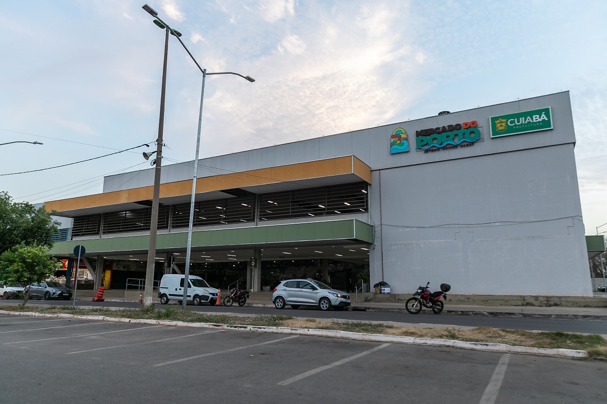 Mercado do Porto ganha 98 câmeras de segurança em MT