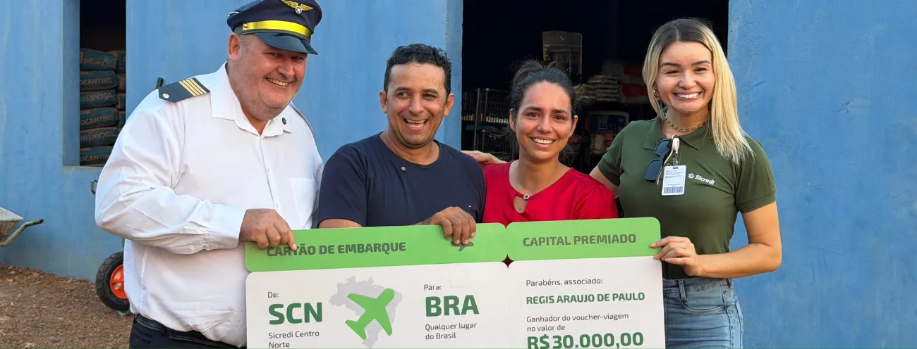 Morador de Vila Rica ganha R$ 30 mil em viagem em MT