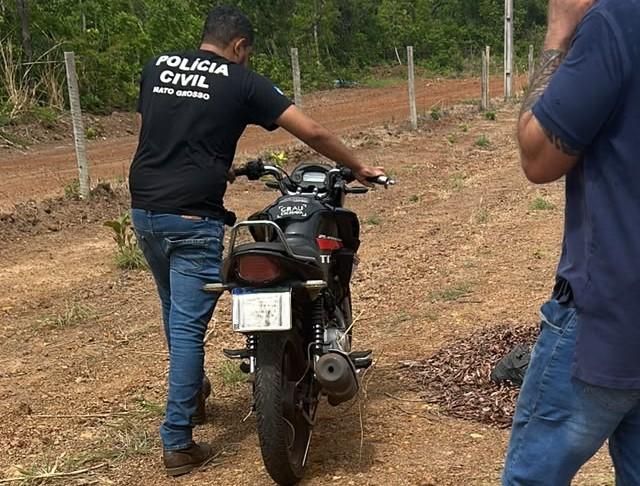 Moto furtada em Canarana é recuperada pela polícia em MT