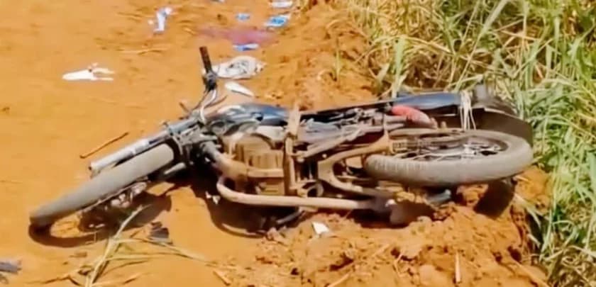 Motoqueiro perde parte da perna em batida grave em Sinop