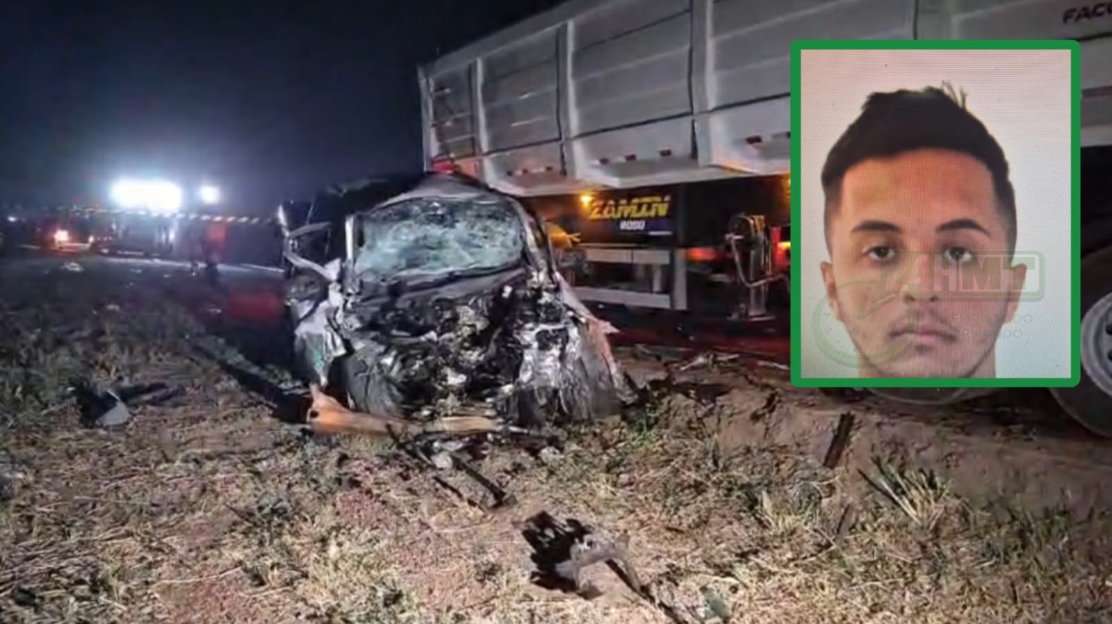 Motorista de 24 anos morre em colisão na Rodovia dos Imigrantes em MT
