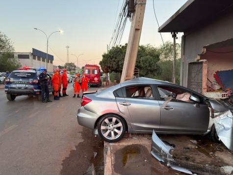 Motorista é arremessado e morre em acidente grave em MT
