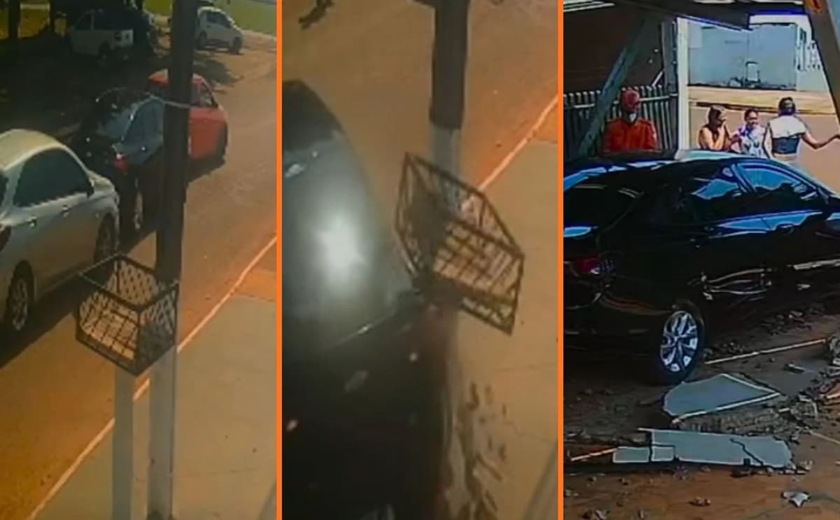 Motorista invade casa após engavetamento em Mato Grosso