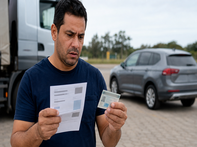 Motorista leva multa indevida em Sorriso e teme perder CNH
