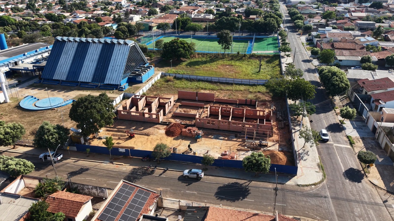 Obras do novo Caps Infantil avançam em Rondonópolis