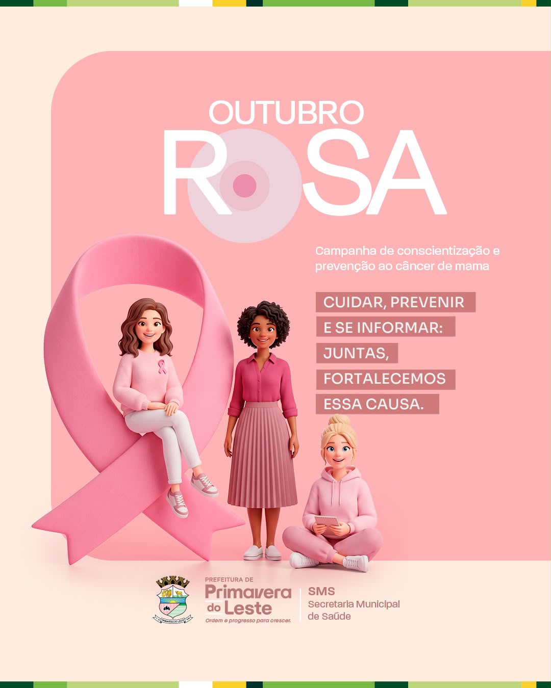 Outubro Rosa em Primavera do Leste tem atendimento estendido nas ESFs