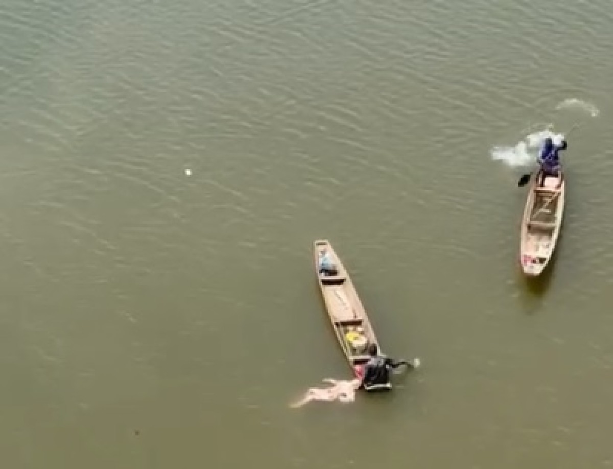 Pescadores acham corpo de mulher após queda de ponte em MT