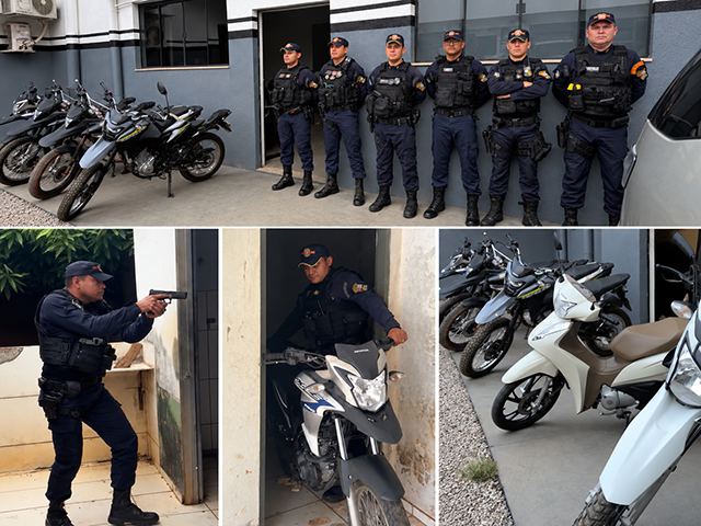 PM recupera seis motos furtadas e apreende adolescentes em Sorriso