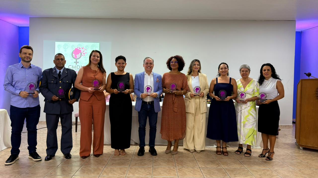 Prêmios destacam ações de proteção às mulheres em Primavera do Leste
