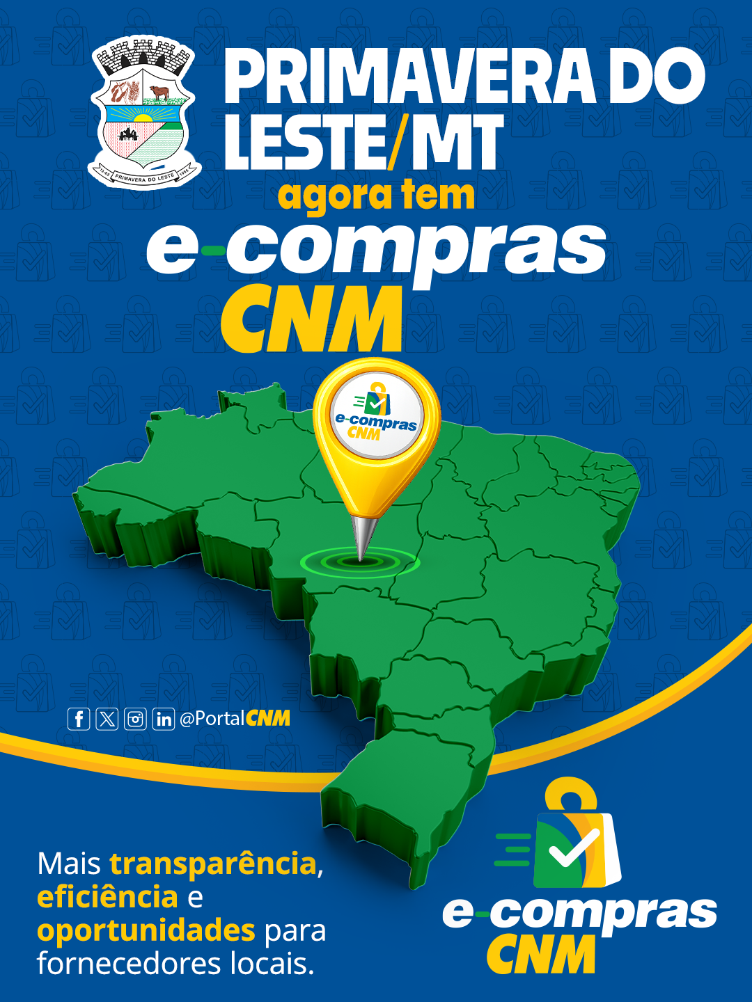 Primavera do Leste moderniza compras com sistema digital