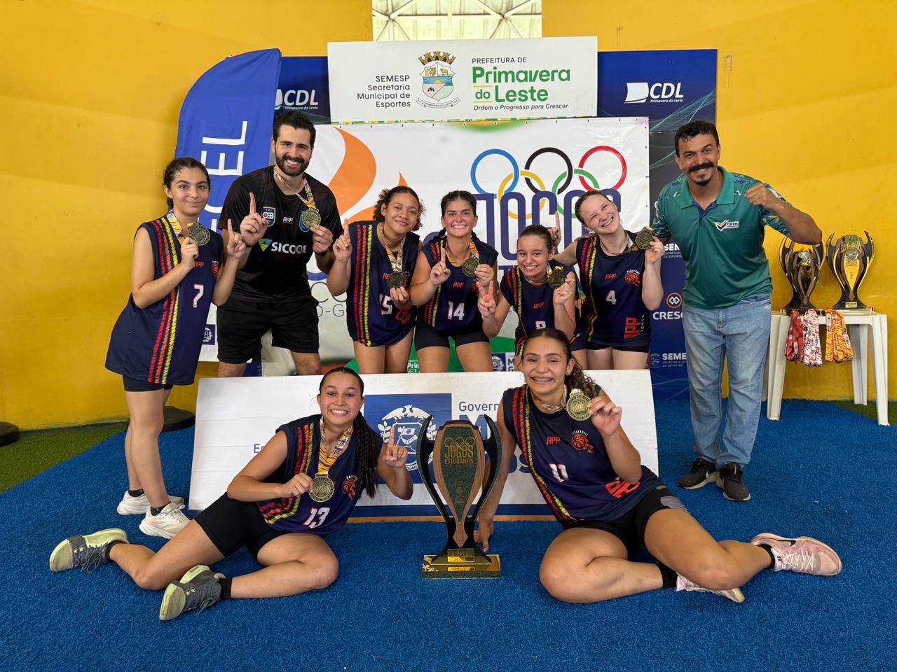 Primavera domina Jogos Escolares em MT