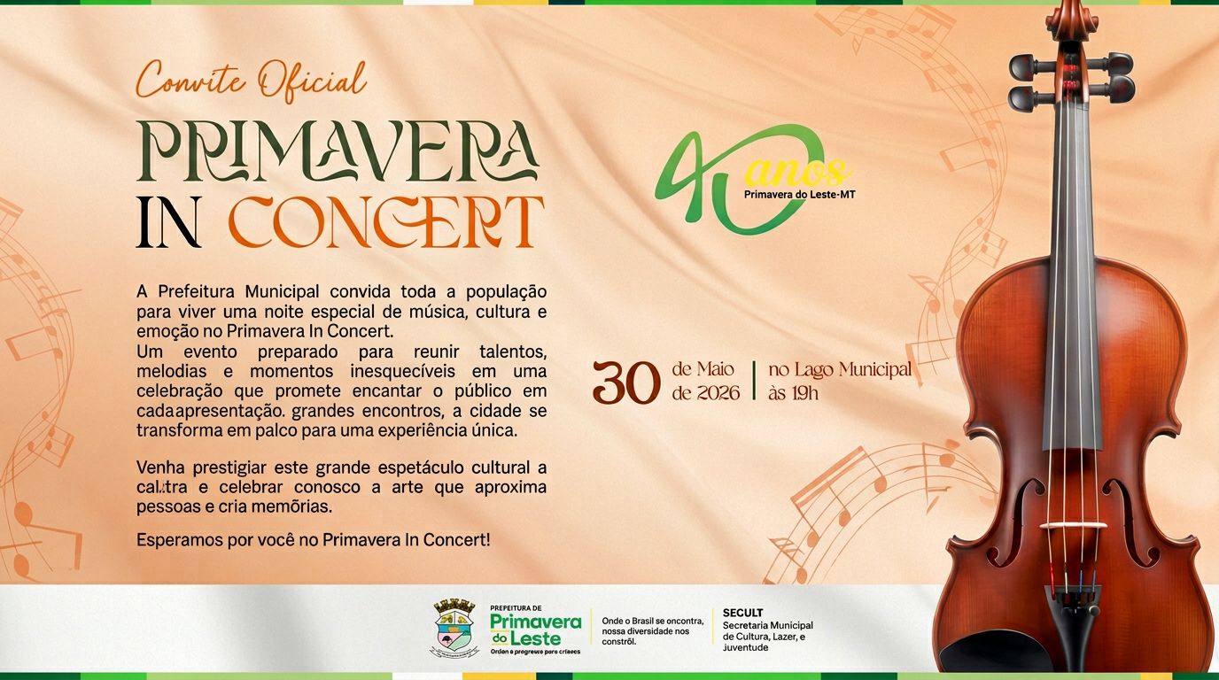 Primavera In Concert estreia com orquestra em Primavera