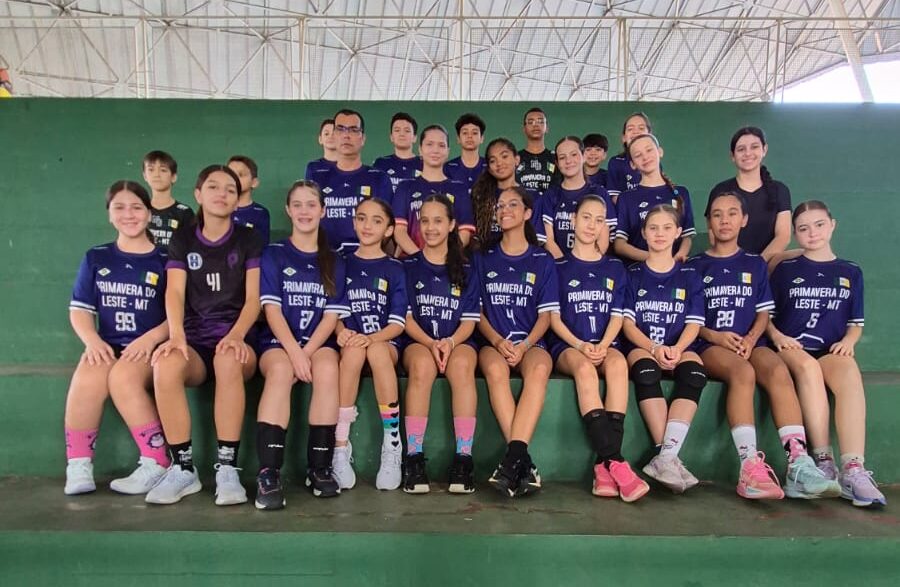 Projeto ensina handebol de graça para jovens em Primavera do Leste MT