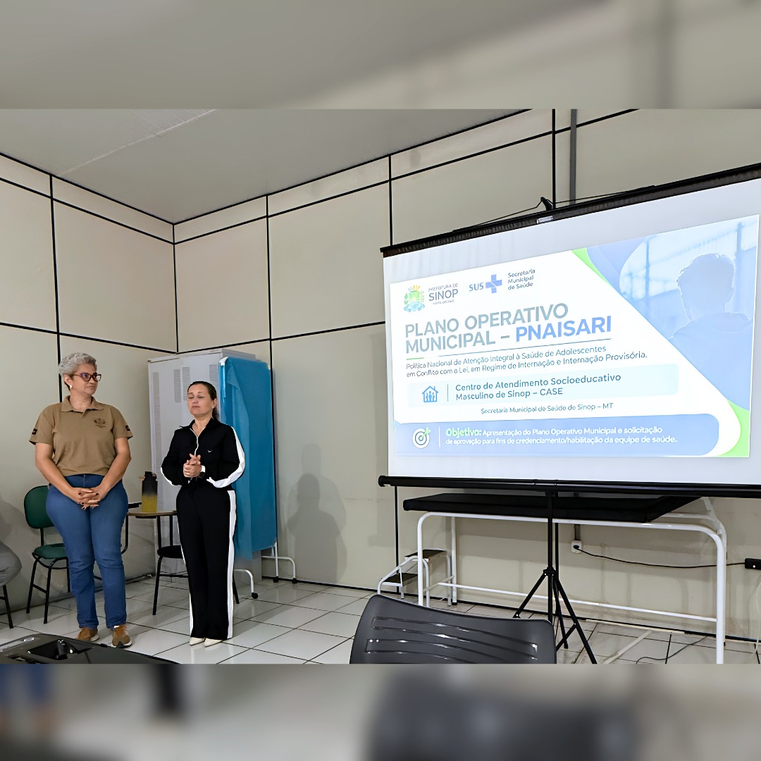 Sinop aprova plano de saúde para jovens em medidas socioeducativas em MT