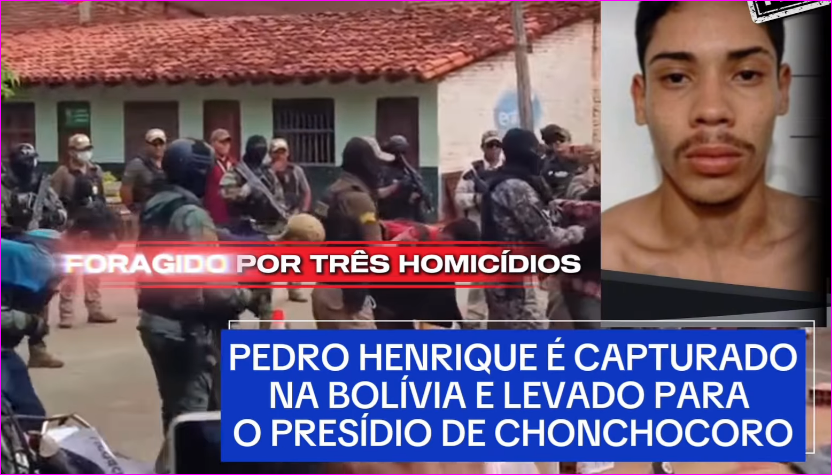 Suspeito de três homicídios em MT é preso na Bolívia