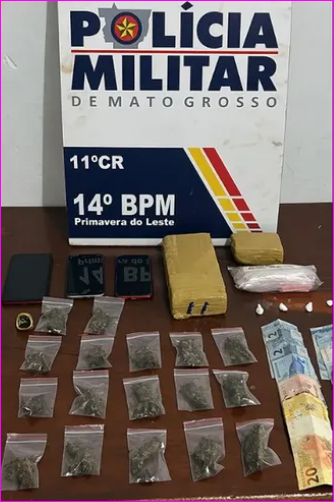 Tráfico de drogas: suspeito é preso em Primavera