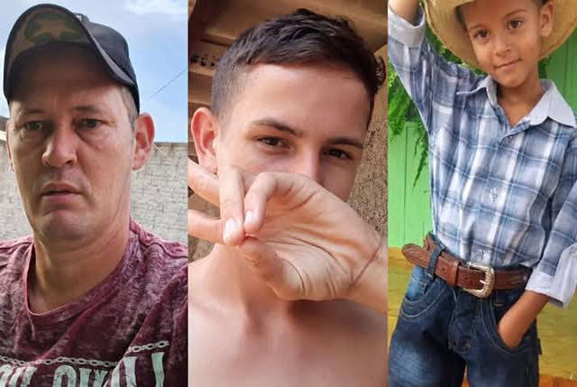 Tragédia familiar deixa pai e dois filhos mortos em Mato Grosso